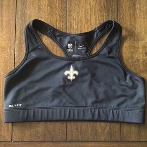 New Orleans Saints ladies sport bra - large